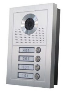 Oudoor station with 4 push buttons PL591BC4(4)