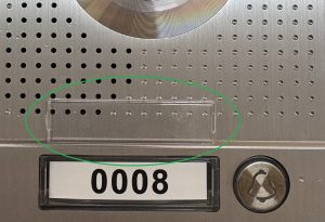 Plastic Name Cover