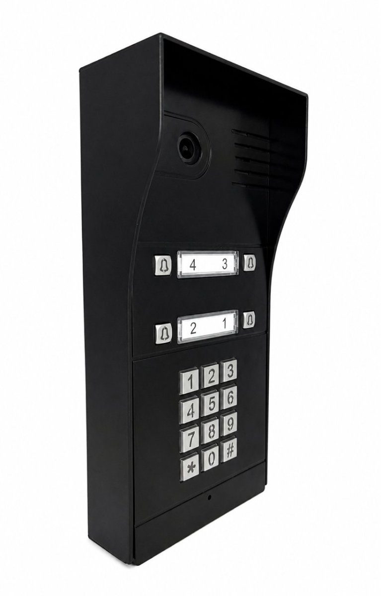 GBF Smart Video IP Door Station/Intercom (PL963PM4UBL-POE) For 4 units apartment building - Image 3