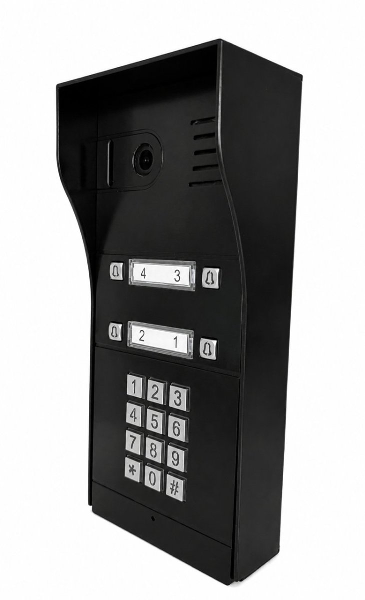 GBF Smart Video IP Door Station/Intercom (PL963PM4UBL-POE) For 4 units apartment building - Image 4