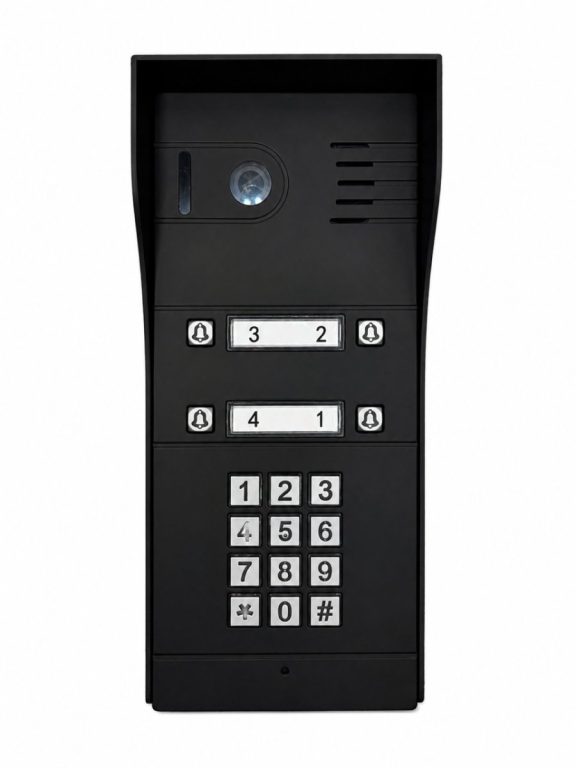 GBF Smart Video IP Door Station/Intercom (PL963PM4UBL-POE) For 4 units multifamily building - Image 4