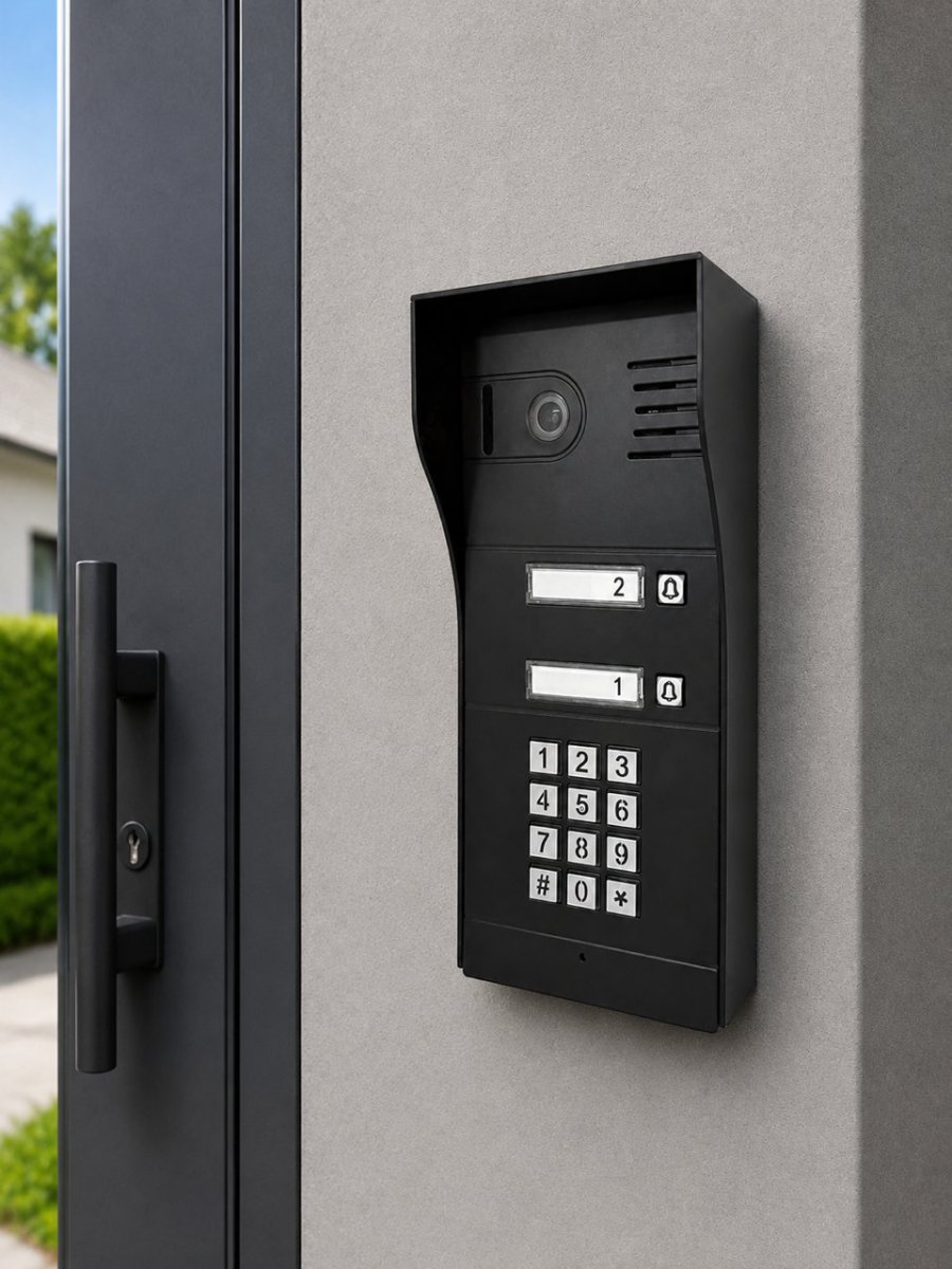 GBF Smart Video IP Door Station/Intercom (PL963PM2UBL-POE) For 2 units multifamily building - Image 3