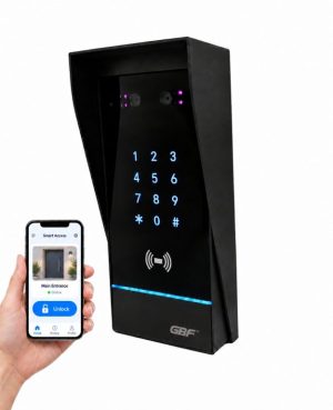 GBF Smart Digital Access Control Keypad with Face recognition Feature- Weatherproof w/ Built-In RFID Reader （AC501)